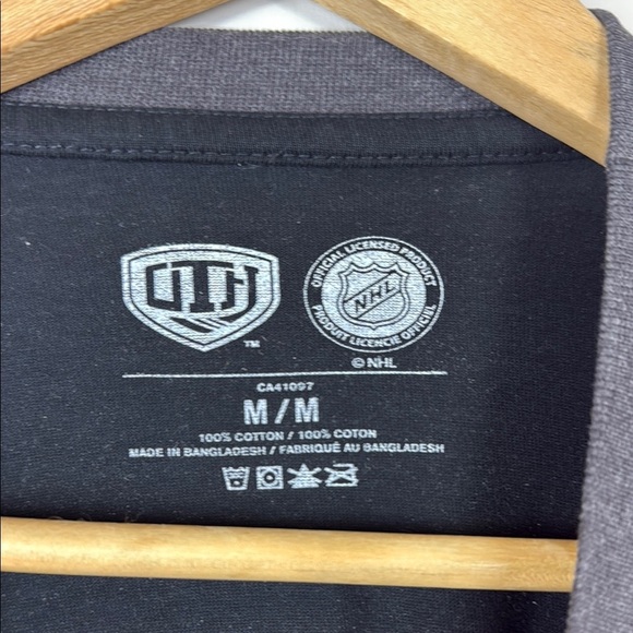 NHL Black and Gray Original Six Long Sleeve Tee - Picture 3 of 7